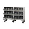 Little Giant Mobile Storage Bins - 15"D x 64"W, 8 Opening per Level MS815646PH